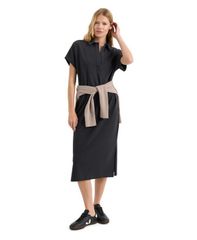 パクト レディース トップス ワンピース コットン Pact Womens Organicotton Roam Go Anywhere Dress Dark charcoal heather チャコー