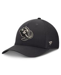 ファナティクス メンズ アクセサリー 帽子 メッシュ Fanatics Mens Charcoal Utah Mammoth Road Meshback Stretchat Charcoal チャコー