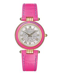 バルマン レディース アクセサリー 腕時計 レザー Balmain Womenswiss Quartz Hautelegance Pink Leather Watch 31mm Pink ピンク