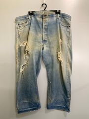 現状渡し品 LEVI'S リーバイス RED LINE 80S 501 DENIM PANT レッドライン 80年代 デニム パンツ 501 ヴィンテージ ボトムス 157-261028-hu-24-min