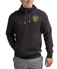 カッターアンドバック メンズ アウター パーカー・スウェット Cutter Buck Mens Black Missouri Tigers Roam Eco HalfZipullover Hoodie