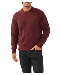 ロッドアンドグン メンズ アウター ニット・セーター ウール Rodd Gunn Mens Cox Road Merino Wool Blend Sweater Garnet red レッド