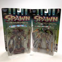 マクファーレントイズ マンガスポーン サムライ & サイバー スポーン 미개봉 2体セット
