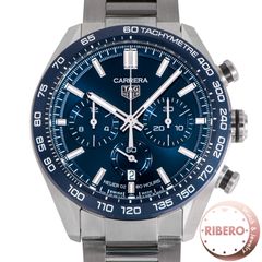 【新品】TAG HEUER タグホイヤー カレラ クロノグラフ CBN2A1A.BA0643 保証書2026年 ステンレススチール【中古】