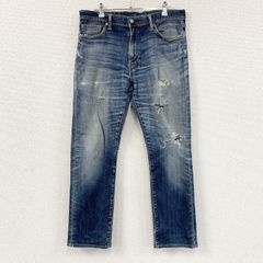 Levi's リーバイス 513 デニムパンツ/ジーンズ ジップフライ インディゴ W33サイズ 古着