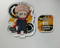 虎杖悠仁 でふぉめ 呪術廻戦 死滅回游 トレーディングアクリルスタンド グッズ スタンド アクスタ