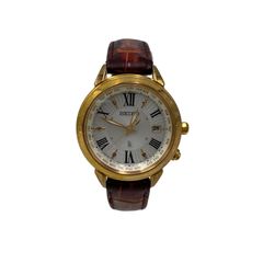 중고 제품 SEIKO 세이코 1B25-0AR0 LUKIA 전파 SOLAR WATCH 루키아 태양 시계 시계 197-261028-cs-19-izu