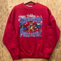 90s Lee HEAVYWEIGHT クルーネック スウェット 赤 テディベア USA製