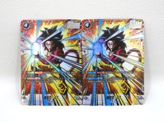 ■孫悟空：GT パラレル FB03-140 SCR☆ 2枚セット フュージョンワールド ドラゴンボールスーパーカードゲーム 중고 品 080
