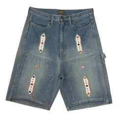 KAPITAL　Studs Denim Shorts