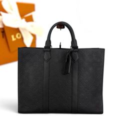 ルイヴィトン　モノグラム　トリヨン　サックプラ　24H トートバッグ　LOUIS　VUITTON　ハンドバッグ　ノワール