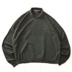 90's Cotton Knit Polo "Polo by Ralph Lauren" 90年代 ポロバイラルフローレン ニットポロ ブラック