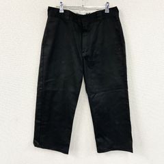 Dickies ディッキーズ 874 Original Fit ワークパンツ チノパンツ ジップフライ 黒 ブラック W34サイズ 古着