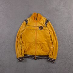 00s NIKE Y2K ビックロゴ ツアーベルベット クロップド トラックジャージ 85