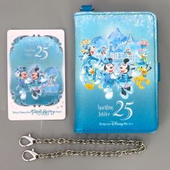 중고 グッズセット 集合 カードキー ミッキー＆ミニーデザイン ＆キーケース 「東京ディズニーシー25周年 “スパークリング・ジュビリー”」 東京ディズニーシー・ファンタジースプリングスホテル宿泊者限定