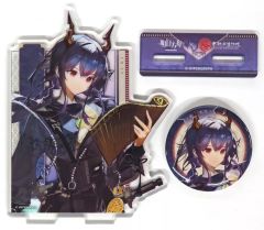 중고 グッズセット チェン アクリルスタンド&缶バッジセット 「アークナイツ×西漢南越王博物館」 中国限定コラボ記念グッズ