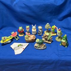 Copeau カエルのコポー 夏 スイカ 天使 恐竜 など 13点 묶음 판매 コポタロウ コポミ 置物 ミニチュア