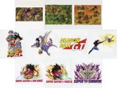 중고 紙製品 全10種セット ダイカットビジュアルボード 「 이치방쿠지 ドラゴンボールGT」 H賞