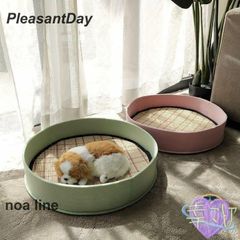 신품・ 미사용 ペットベッド 犬のベッド 夏用 猫ベッド 夏 夏用ベッド 犬 猫 ひんやり 可愛い ペット用クールソファ ベッド zh028