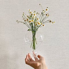 お洒落な花瓶 水耕栽培インテリア雑貨 モダンハートモチーフ花瓶 花器 北欧風ハート型 フラワーベース