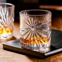 ウイスキーグラス ロックグラス クリア グラス ブランデーグラス ウイスキー クリスタルグラス 300ml 2個セット