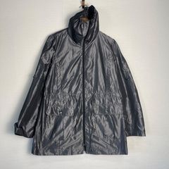 SPECCHIO 中綿ロングジャケット スタンドカラージャケット ラグランスリーブ 軽量アウター グレー サイズ40 NE14