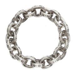 クロムハーツ PAPER CHAIN RING ペーパーチェーン シルバーリング メンズ 21号