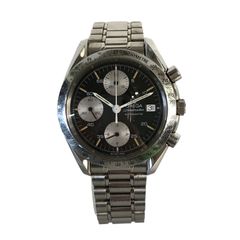 OMEGA オメガ スピードマスター オートマチック デイト 3511.50 ブラック文字盤 自動巻き メンズ 腕時計 中古 訳あり T11726671