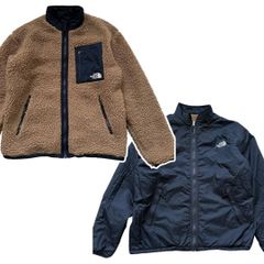 THE NORTH FACE 뒤집을 수있는 익스트림 파일 재킷 S