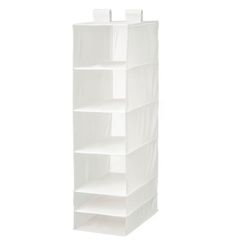 新品 IKEA SKUBB スクッブ ハンギング収納 6段, ホワイト, 35x45x125 cm （80245881）