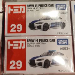 No.29 BMW i4 ポリスカー トミカ アジア限定 新品 미개봉 1台