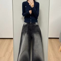 POLO RALPH LAUREN ポロラルフローレン 新モデル QR ネイビー ケーブル編み カーディガン