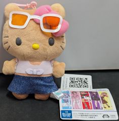 フリュー ハローキティ SANRIO FES2026 カラフルリンクコーデくりっぴぃ ぬいぐるみ 日焼け