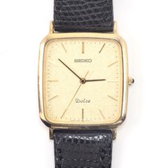 SEIKO セイコー 腕時計 ドルチェ クォーツ ベルト社外品 8N41-5040