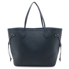 LOUIS VUITTON ルイ ヴィトン エピ ネヴァーフルPM トートバッグ ショルダーバッグ 肩掛け レザー アンディゴブルー ポーチ欠品 M40885