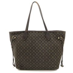LOUIS VUITTON ルイ ヴィトン モノグラムイディール ネヴァーフルMM トートバッグ ショルダーバッグ キャンバス フザン ブラウン M40513