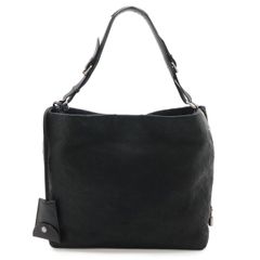LOUIS VUITTON ルイ ヴィトン モノグラムアンティア ホーボーPM ショルダーバッグ セミショルダー レザー ノワール 黒 ブラック M93833