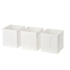 新品 IKEA SKUBB スクッブ ボックス, ホワイト, 31x34x33 cm （10186390）