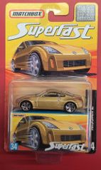 MATTEL MATCHBOX SUPERFAST NISSAN Z ゴールド 34