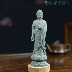精巧な仏像オブジェ阿弥陀仏、仏像、ゴータマ、釈迦牟尼、仏像の家具装飾、寝室、茶ペット、盆栽、玄関、風景装飾の装飾品、願い、祝福、シーンの装飾品