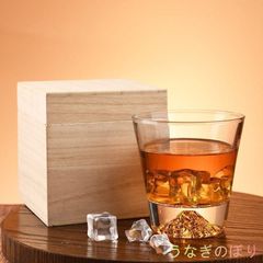 ウイスキー グラス 富士山グラス ロックグラス アルコールグラス ペアグラス おしゃれ お土産 結婚祝い プレゼント 335ml