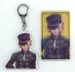 중고 グッズセット 帝ナギ カスタマイズビジュアルカードコレクション＆アクリルキーホルダー 「うたの☆プリンスさまっ♪ UTA☆PRI WONDERLAND-15th Anniversary- ブロッコリー 쿠지 うたの☆プリンスさまっ♪ 15th Anniv
