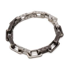 LOUIS VUITTON ルイ ヴィトン ブレスレット チェーンモノグラム コリエ チェーン モノグラム メタル シルバー #L M64223