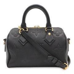 LOUIS VUITTON ルイ ヴィトン モノグラムアンプラント スピーディ バンドリエール20 ハンドバッグ 2WAY ショルダーバッグ ノワール 黒 M58953