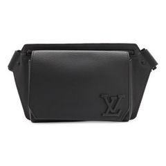 LOUIS VUITTON ルイ ヴィトン LVアエログラム テイクオフ スリング バムバッグ ボディバッグ ウエストバッグ ノワール 黒 ブラック M57081
