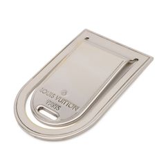 LOUIS VUITTON ルイ ヴィトン パンス ア ビエ ポルト アドレス マネークリップ ビルクリップ 札ばさみ メタル シルバー M65067