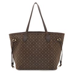 LOUIS VUITTON ルイ ヴィトン モノグラムイディール ネヴァーフルMM トートバッグ ショルダーバッグ キャンバス フザン ブラウン M40513