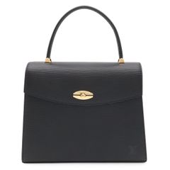 LOUIS VUITTON ルイ ヴィトン エピ マルゼルブ ハンドバッグ フラップバッグ レザー ノワール 黒 ブラック ゴールド金具 M52372
