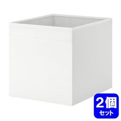 新品 IKEA DRONA ドローナ ボックス, ホワイト, 33x38x33 cm （70262828）
