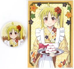 중고 グッズセット 伊地知虹夏 缶バッジ＆ポストカードセット 「ぼっち・ざ・ろっく!」 京都国際マンガ・アニメフェア2023 京まふ グッズ